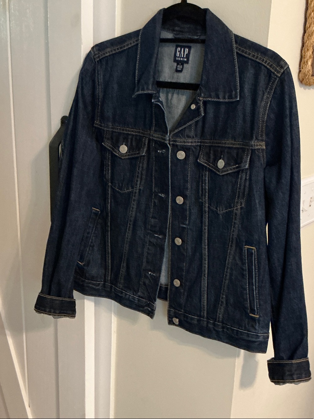 GAP Dark Blue Denim Trucker Jacket